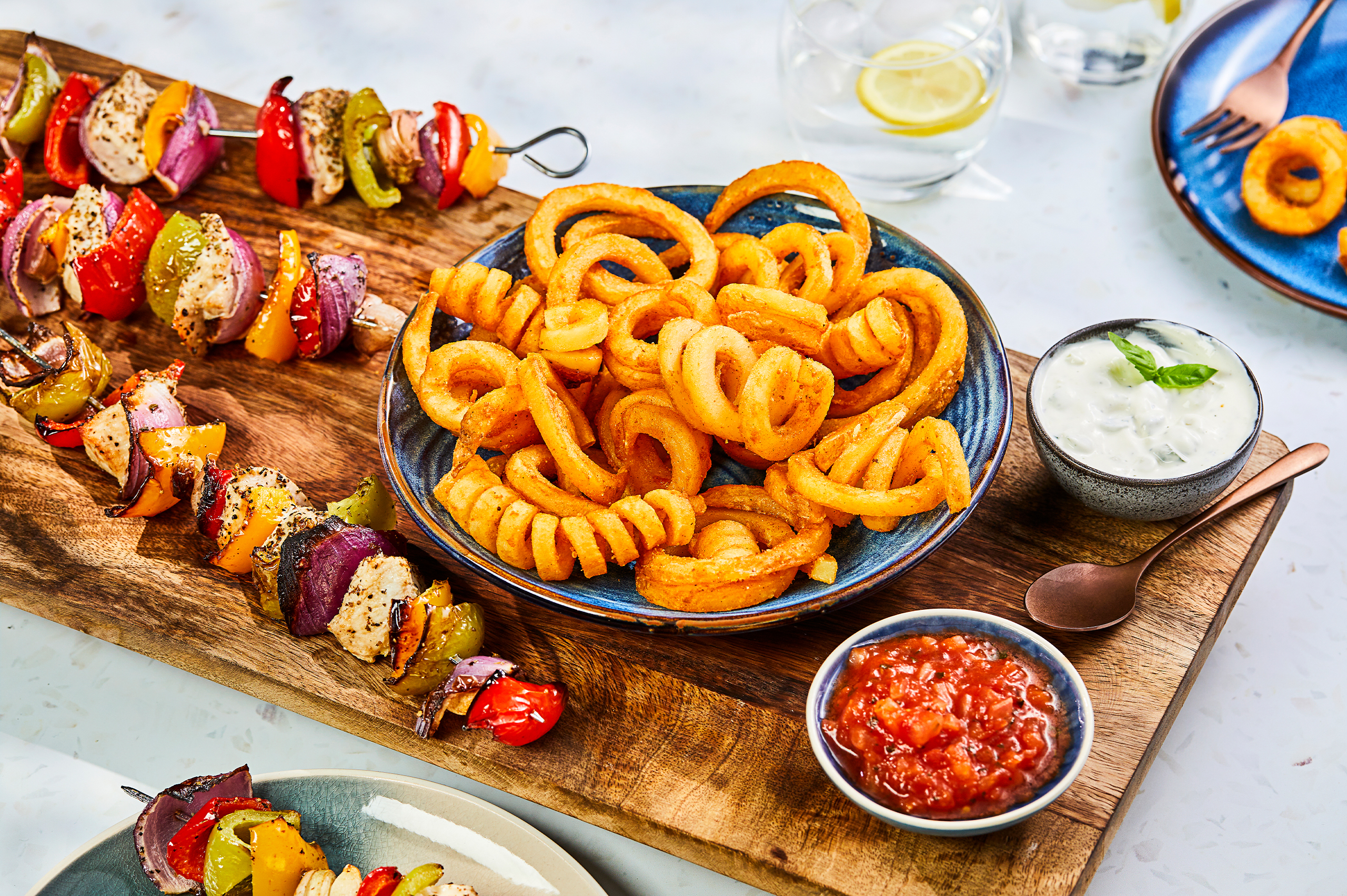 LambWeston kebab twister friet